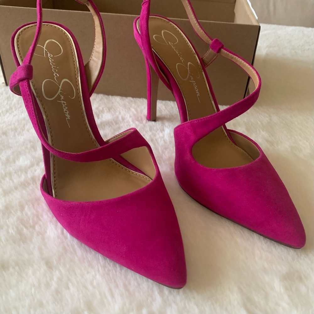 NIB Jessica Simpson Paselle Pointy Toe Heels - Picture 4 of 9